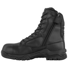 Magnum Arbeitsschuhe Strike Force 8.0 WP Leder (wasserdicht, Sidezip) Composite Toe & Plate schwarz Herren